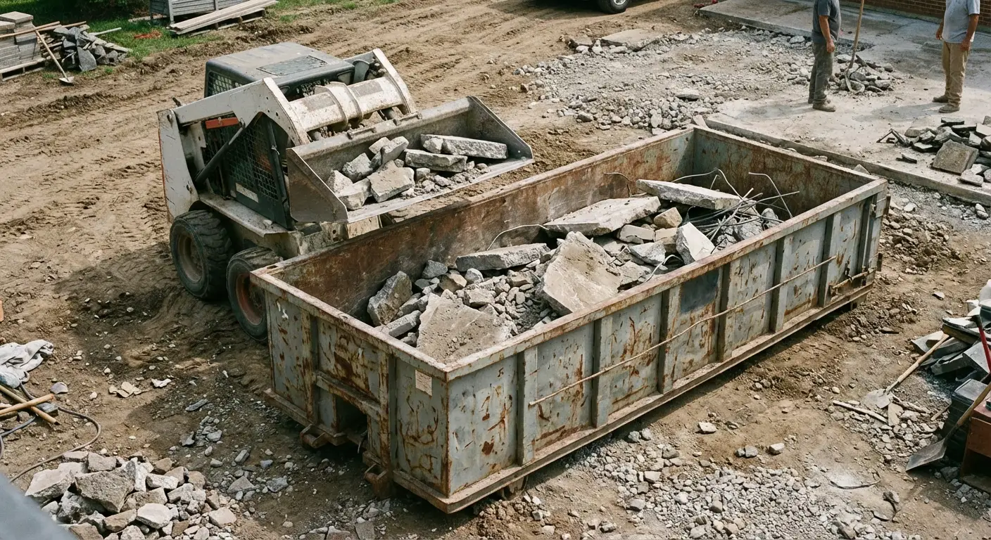 Heavy Concrete Patio Removal in Redwood City, CA