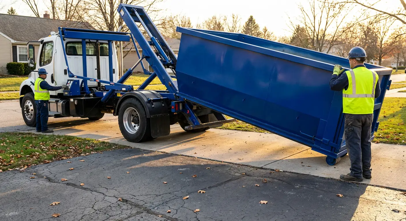 Roll-off dumpster rental service in Redwood City, CA