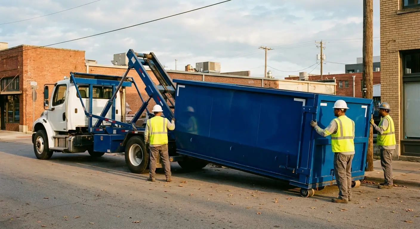 Dumpster rental service in Redwood City