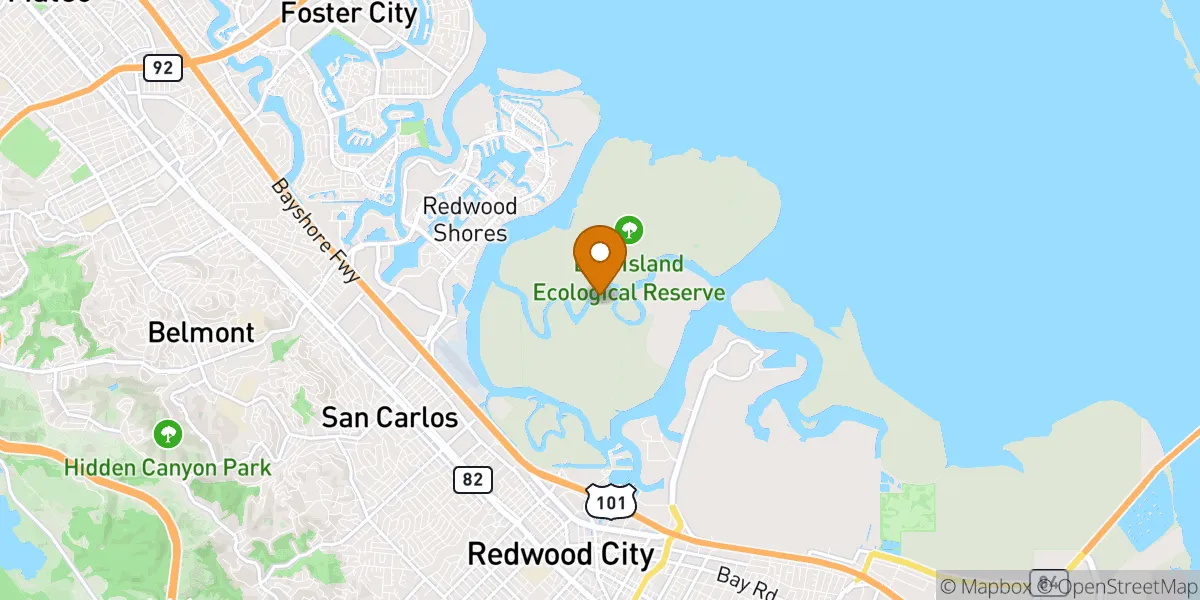  neighborhood map in Redwood City, CA